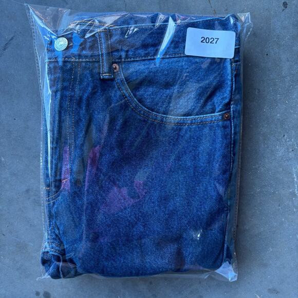 Levi's 505 Jeans Men's 32x30 Blue Straight Leg Mid Rise Regular Fit Denim - Picture 13 of 13